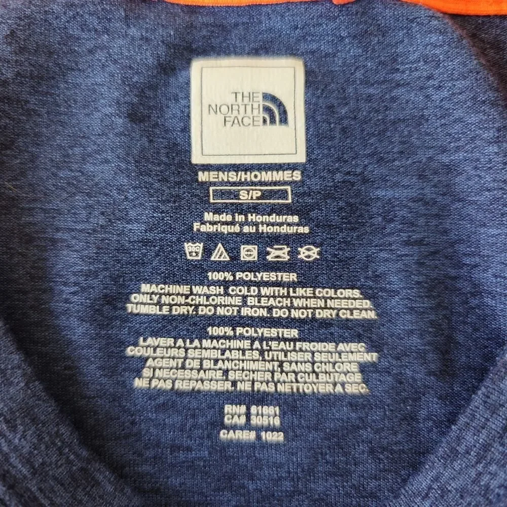 The North Face Mountain Athletics space dye graphic tee sz S